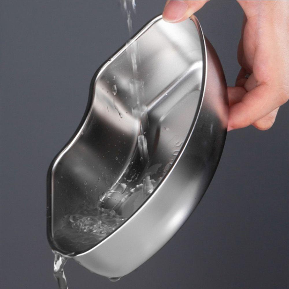 Рисоварка из нержавеющей стали, решетка для варки на пару, разделенная коробка для варки, практичный поднос для варки в быту