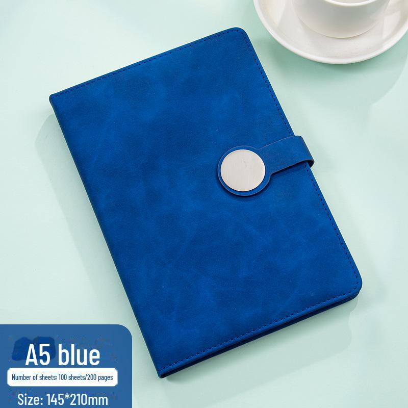 Подарочный набор из ретро-блокнотов высшего качества: В комплект входит блокнот с круглой пряжкой, справочник, USB-накопитель и магнитная застежка для деловых встреч.