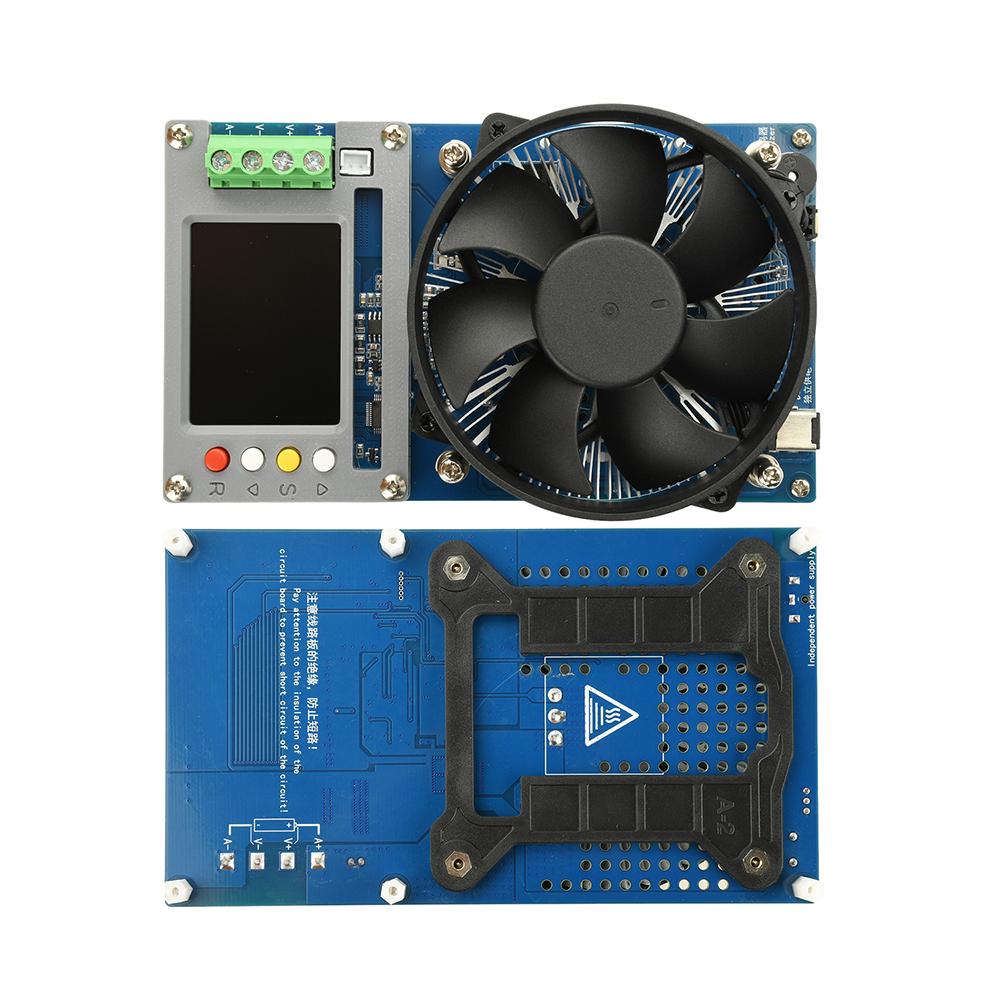 111W Constant Current Electronic Load Discharge Battery Capacity Tester Meter for Electrical Tool