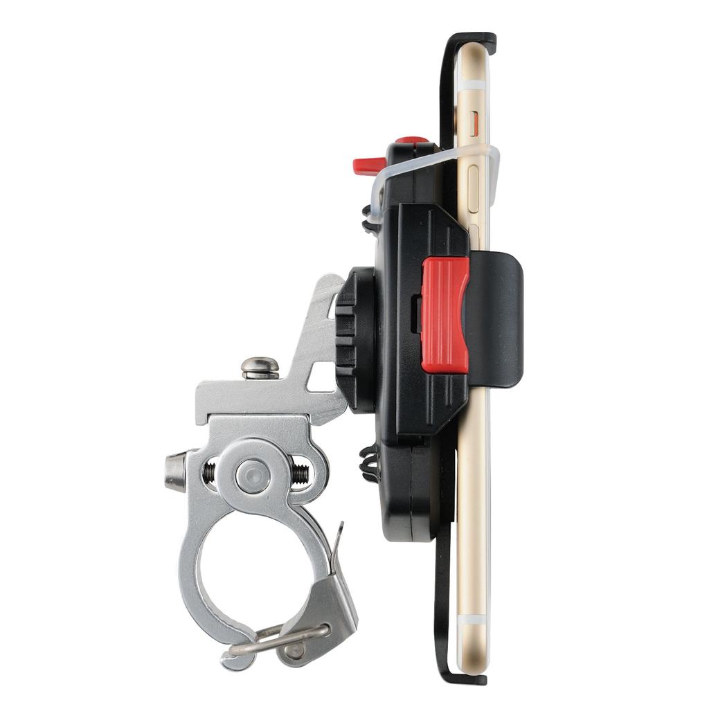 MINOURA Велосипедный держатель для смартфона SM-зажим Подходит Черный iH-220-STD Держатель, Характеристики, Стандартный, 22,2-28,6 мм,