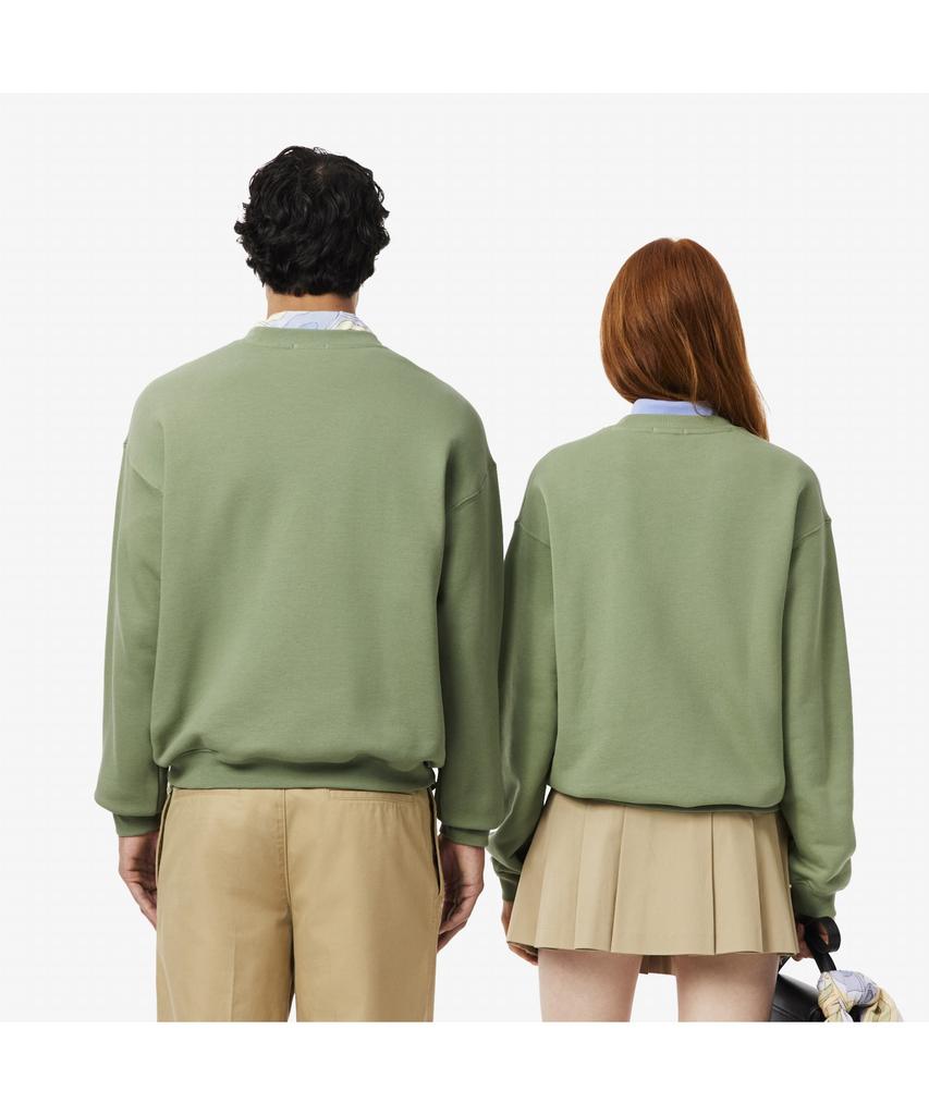 LACOSTE Men'S Loose Fit Crew Neck Pullover Sh7745-55N S86