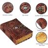 Винтажная книга заклинаний Фокус-Покус, кожаный журнал, дневник сглаза, рождественская книга