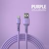 Кабель USB C для быстрой зарядки, тип C, жидкий, мягкий, силиконовый, шнур для передачи данных для мобильных телефонов Huawei, Xiaomi, Samsung, 1/1,5/2 м, провод USB-C для зарядки