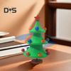 Статуя танцующей рождественской елки, 3D-печатное настольное украшение, вращающаяся рождественская елка, центральный элемент для домашнего декора стола