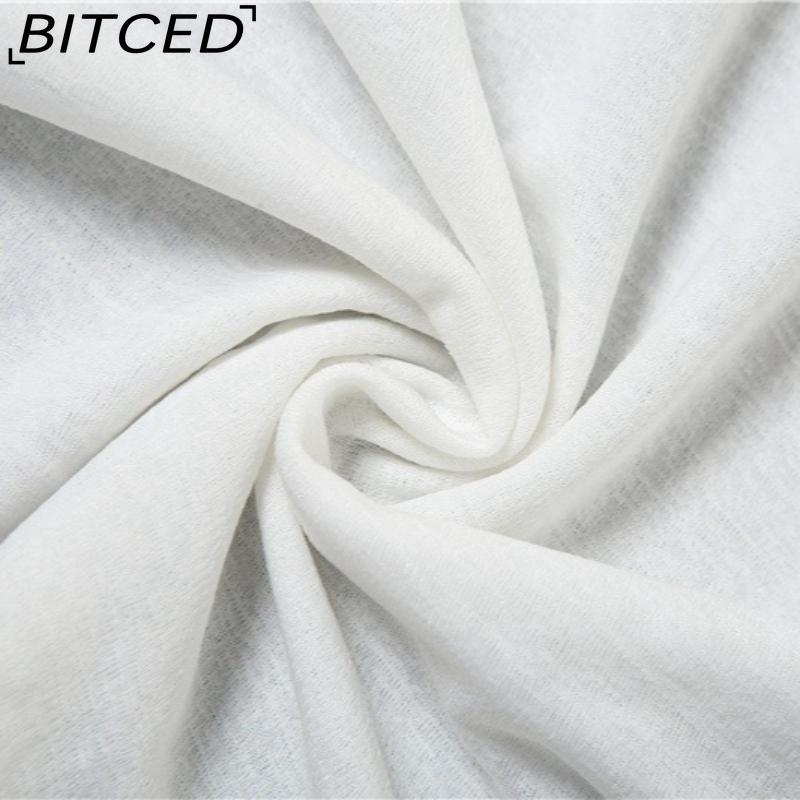 BITCED Spring Women's Solid-Color Slim-Fit Crop Top Fashion V-Neck Hooded Long-Sleeve Sun Protection Shirt