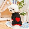 Warm Dog Towing Suit Comfortable Dog Four Legged Clothing Dog Pajamas  Autumn Winter