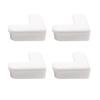 4Pcs Furniture Corner Protector Anti-collision Baby Proof Soft PVC Self-adhesive Table Sharp Edges Corner Guard Protective Cover Kit