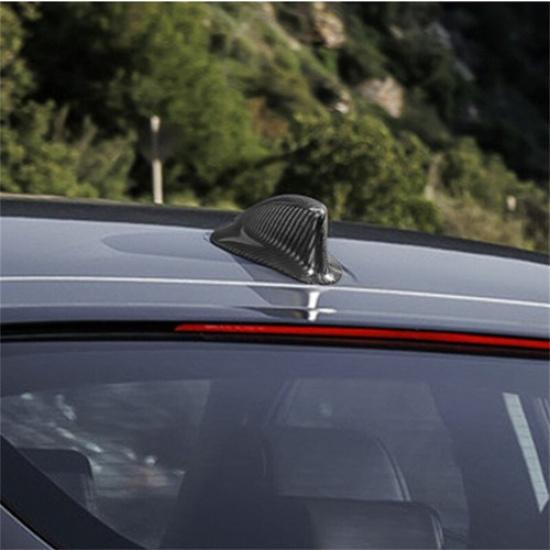 Real Hard Carbon Fiber Car Shark Fin Antenna Cover For Acura Integra -2025