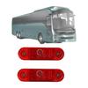10-Pack RED LED Side Marker Clearance Lamp Heavy Truck Lighting led marker lights trailer, 12V Trailer Marker Light Red LED Trailer Lights Marker