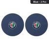 LMRGZ1 For Alfa Romeo Car Anti-slip Water Cup Heat Insulation Mat Suede Decor Coaster For Alfa Romeo Giulietta GT 159 147 156 Mito Brer