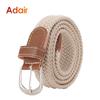 Elastic Belts For Woman Canvas Stretch Belt Solid Color High Quality Fashion Casual Jeans Webbing Ladies Tactical Strap DT050
