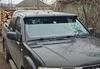Козырек на лобовое стекло (на раме) для Nissan Navara 2006-2015 гг