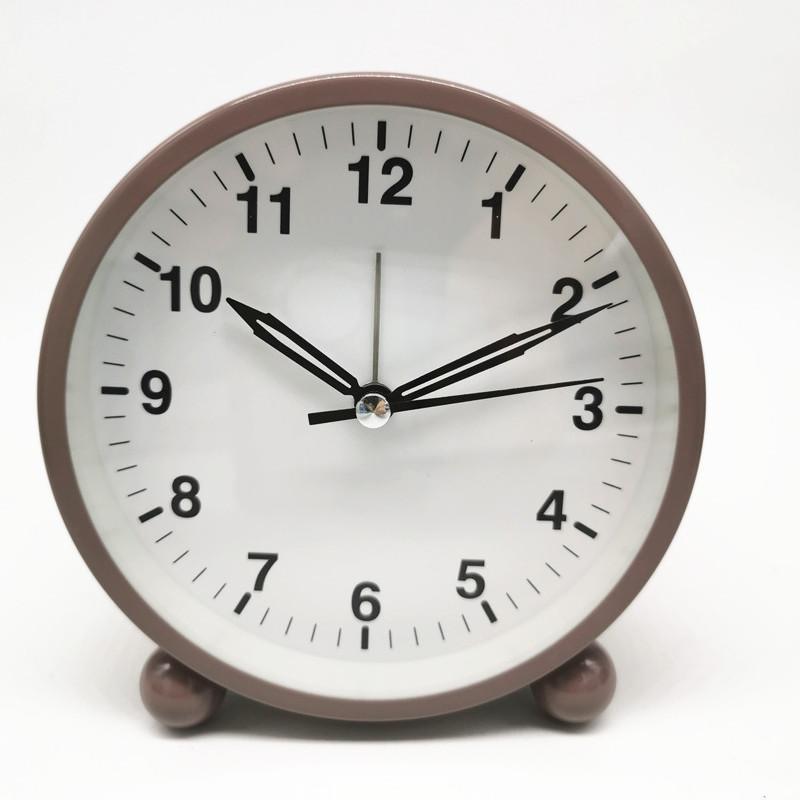 Creative 45inch Metal Bedside Clock With Alarm And Light For Home Office Use