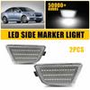 2x Белые светодиодные боковые габаритные огни переднего бампера для Chevrolet Cruze EOOK 2011-2015