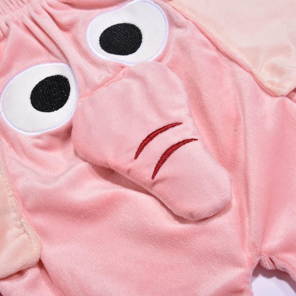 Свободные бархатные шорты со слоном, штаны с носом и хоботом, новинка, забавная плюшевая пижама унисекс