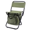 Folding Chair 600D Oxford Cloth Portable Outdoor Fishing Chair with Carrying Strap Storage Bag
