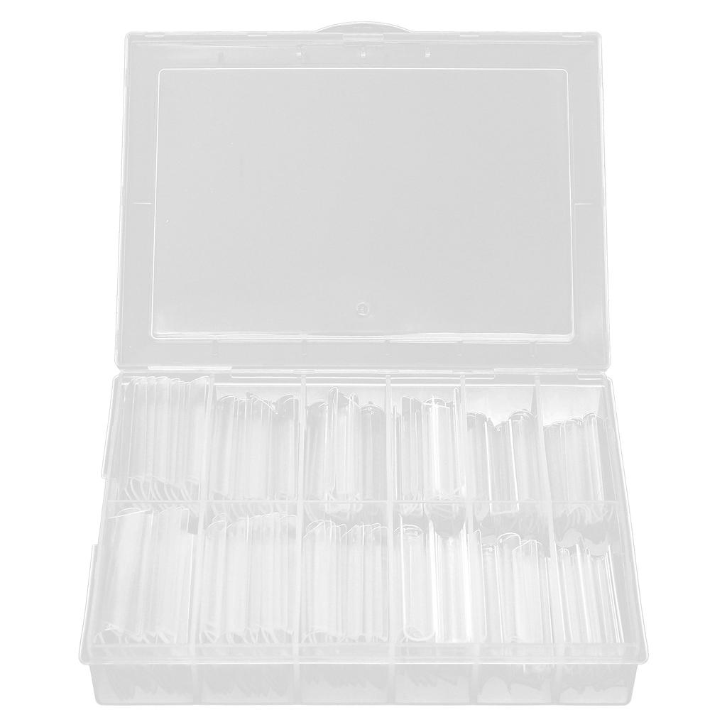 240 Pcs Artificial False Nail Extension Tips Transparent Fake Nails Tips Nail Salon Tips