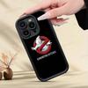 Movie-G-Ghostbusters Silicone Soft Phone Case For iPhone 17 16 15 14 Plus 13 12 Mini 11 Black Cover