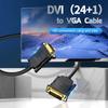 VENTION EABBG 1,5 м 24+1 DVI на VGA Кабель-переходник Папа-Папа с позолоченными разъемами 1080P 60 Гц