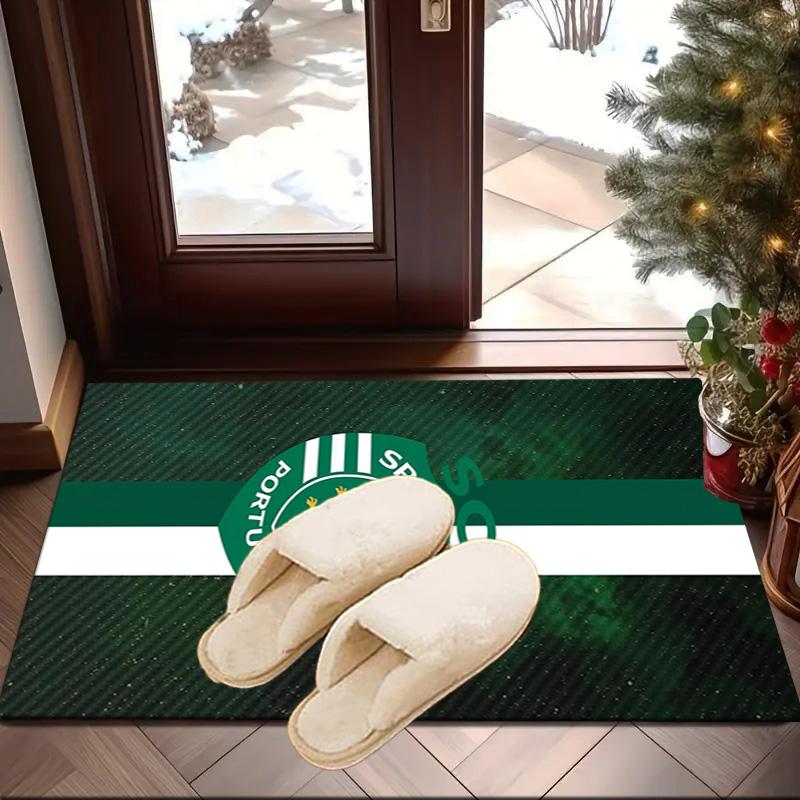 Ruge Leao Sporting Portugal's Pride Area Rug Office rug, Chair Rug, Decor Carpet Livingroom bedroom Mat, Large Size Fan gifts Christmas gifts