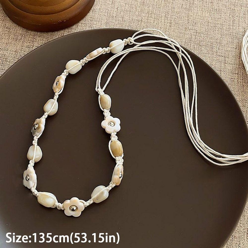 Shell Beads Headband Bohemian Waist Chain Fashion Braided Belts Headband Accessories