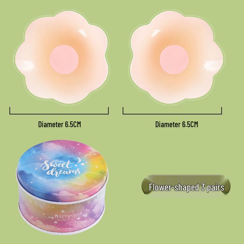 Silicone Nipple Covers: Invisible, Waterproof, Anti-Slip Petals for Small/Large Busts - Prevents Wardrobe Malfunctions