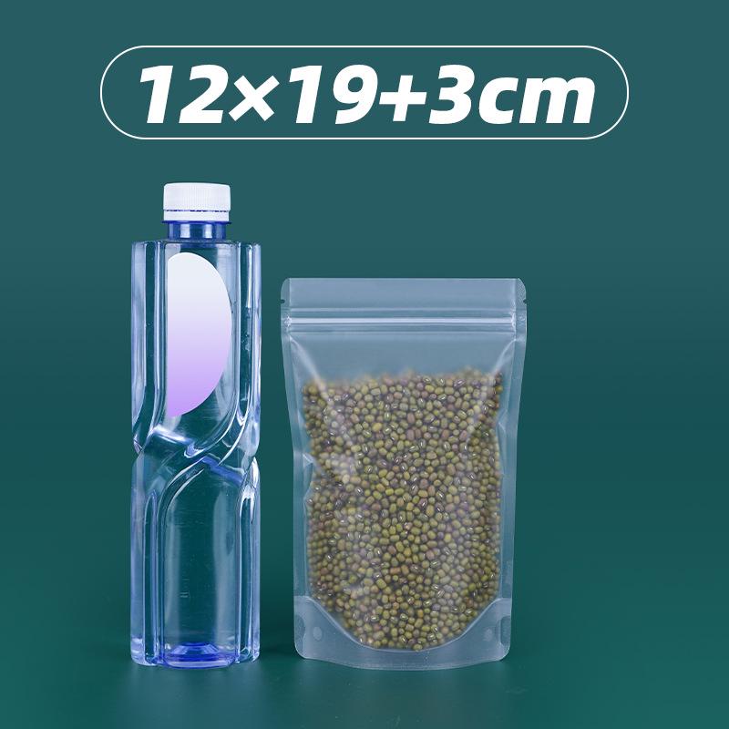 Пакеты Xizhilong Frosted Ziplock — плотная, влагонепроницаемая упаковка для орехов, чая и многого другого