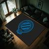 Коврик для прихожей KV Club Brugge, нескользящий, моющийся ковер для кухни, прихожей, гостиной, коридора, ванной комнаты