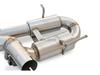 Dual Muffler Exhaust Tailpipe with Valve for 2019-2023 Chevrolet Corvette C8 Z06