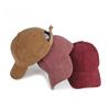 Vintage Corduroy Baseball Cap Women Men Autumn Winter Warm Solid Color Hat Korean Style Simple Adjustable Snapback Sun Cap