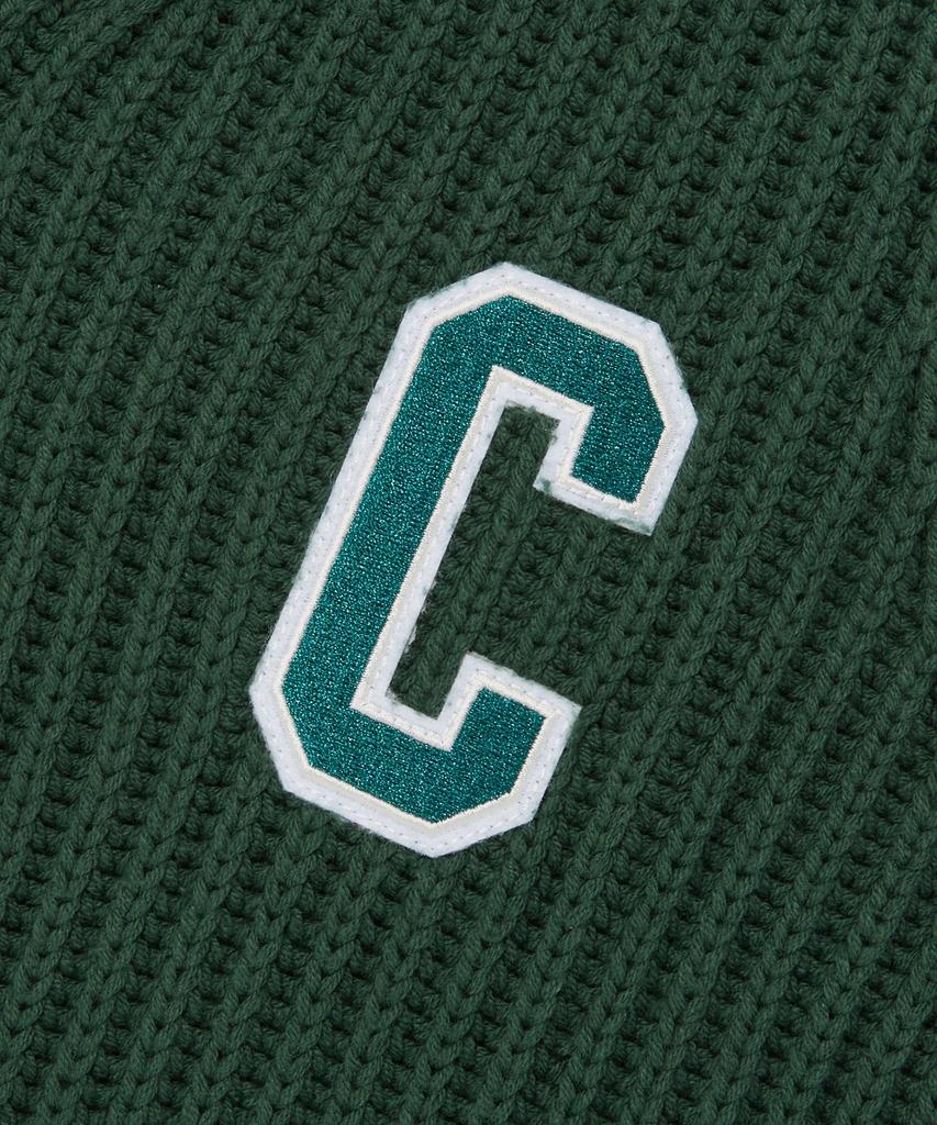 Champion Стильная вязаная жилетка с V-образным вырезом, обычный зеленый