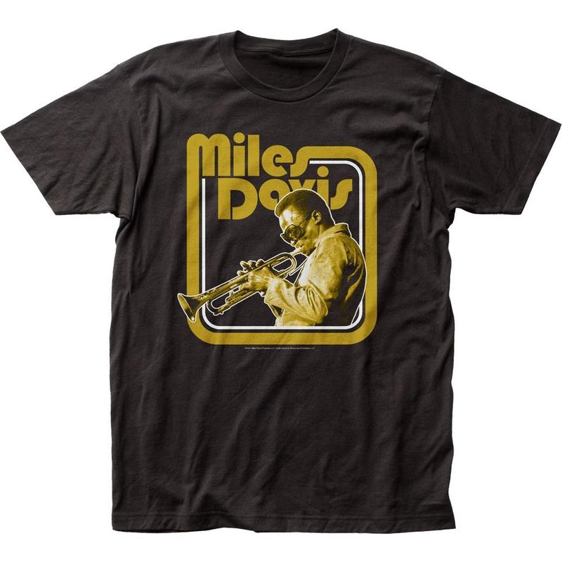 Miles Davis Trumpet Unisex T-shirt Music Classic Jazz Blues Band Tee New Black Graphic Tee