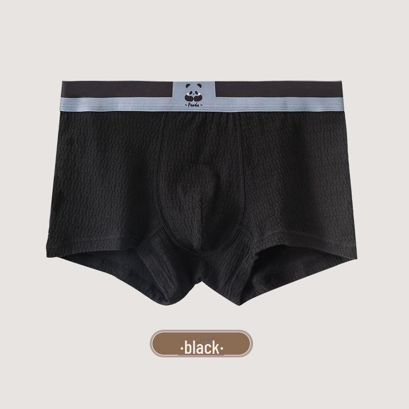 Мужские хлопковые шорты-боксеры — дышащие, молодежные, мягкая ткань, дизайн с четырьмя углами