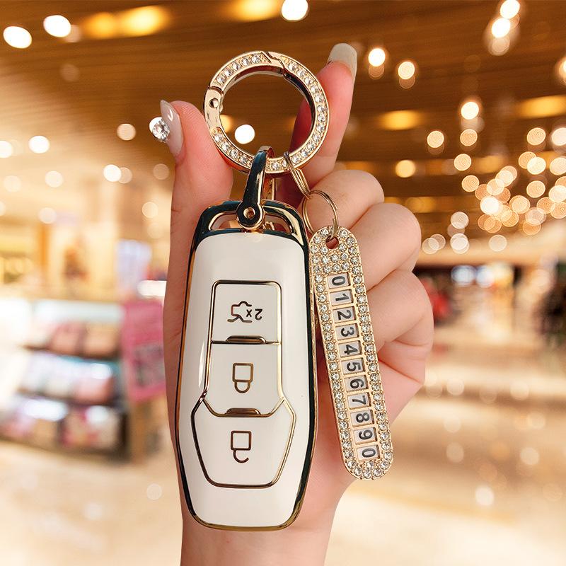 Набор ключей для Ford Forrest Женский Focus Edge Taurus Mondeo Road Shaker Wingboard Чехол