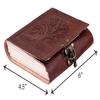 15,24 см Древо жизни ежедневник кожа с C-Lock блокнот подарки для мужчин и женщин