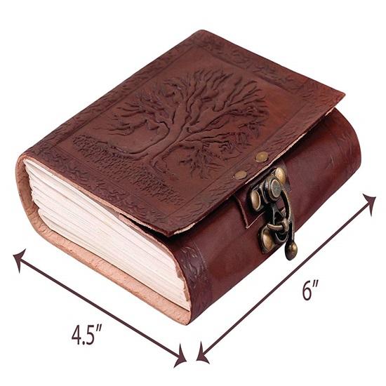 15,24 см Древо жизни ежедневник кожа с C-Lock блокнот подарки для мужчин и женщин