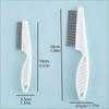 Cross-Border Pet Comb: Dense Tooth & Steel Needle Flea Comb for Dogs and Cats