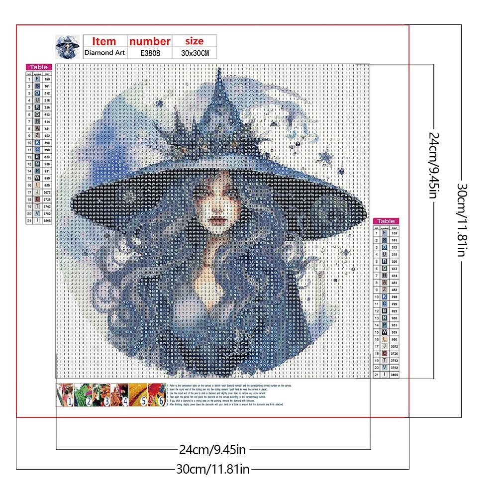 FE# 5D DIY Полный Круглый Дрель Алмазная Картина Девушка Набор Домашний Декор Искусство Ремесло