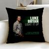 popular singer Luke Bryan Cushion Cover Soft  EasyWash Pillow Case  Versatile for Couch Bed Travel and Office