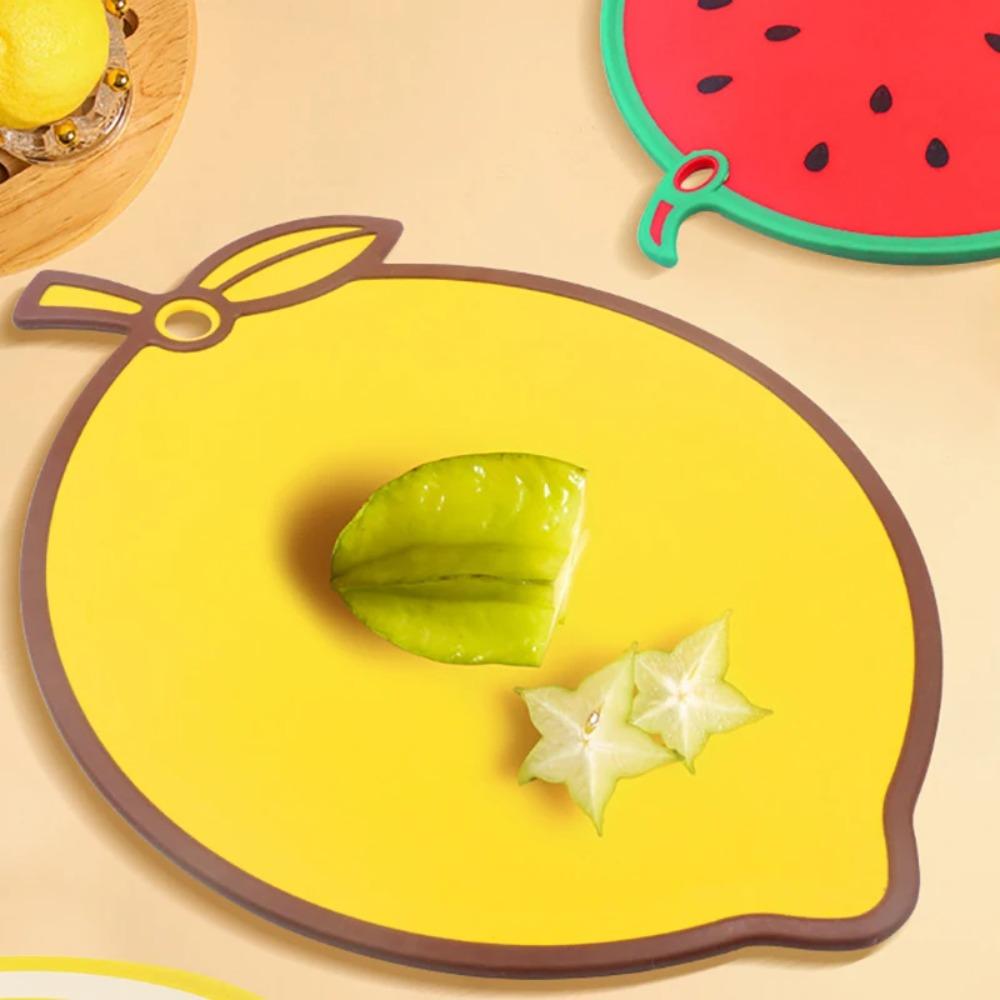 Утолщенная разделочная доска в форме фрукта, пластиковый кухонный гаджет, разделочные доски, прикорм