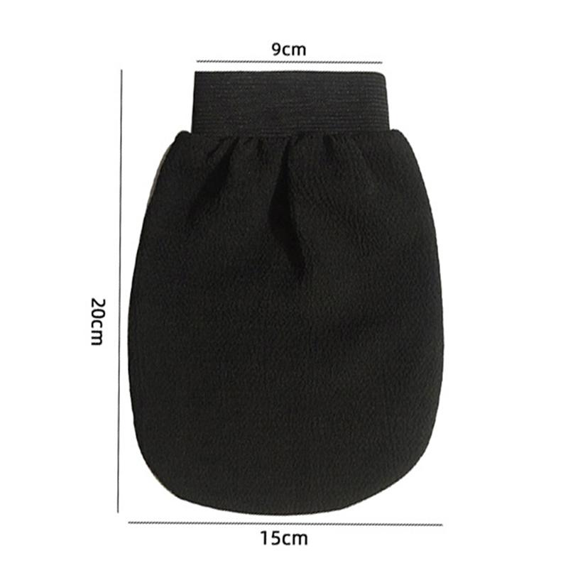 1 шт. Двусторонняя волшебная перчатка для пилинга, отшелушивающая варежка для загара