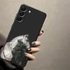 Чехол для Samsung Galaxy A37 A12 A55 A52 A06 A53 A57 A25 A73 A23 A05 Чехол для телефона A70 A51 A16 A41 A15 A36 A50 A13 A17 Белый Черный