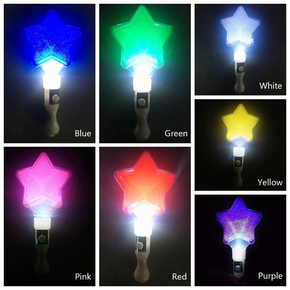 Party Fans Support Fluorescent Stick Performance Prop Hand Lamp Glow Support Stick Concert Star