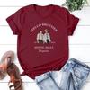 Hello Brother T-Shirt Mystic Falls Virginia Tshirt Stefan and Damon Salvatore Tee Women Clothes Streetwear Top Vampire Fan Gift