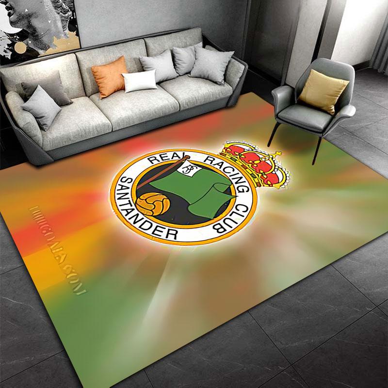Real Racing Club Logo Carpet suitable as a non-slip mat for the living room or bedroom sofa