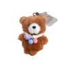 Cute Animal Plush Keychain With Pp Cotton Filling For Bags And Travel Accessories
