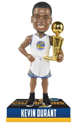 FOCO NBA Golden State Warriors Durant K NBA Чемпион Bobble #35 (Издание 2017 г.) 8 дюймов