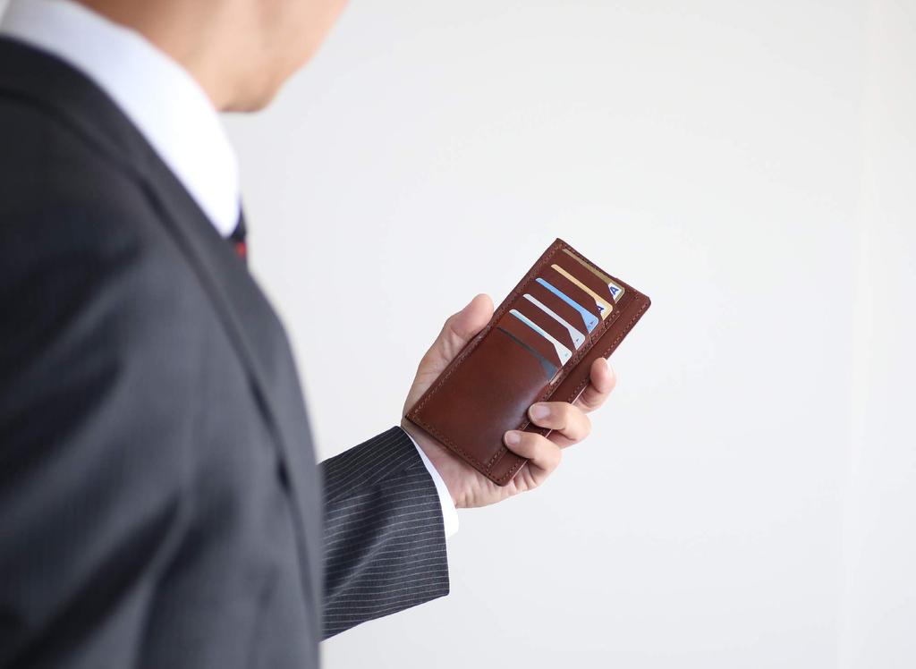 FRAGMAN Длинный кошелек из натуральной кожи, очень маленький, сделано в Японии, кожа Tochigi, вмещает 20 купюр без складывания [STATUSY] Женские и мужские! (верблюд)