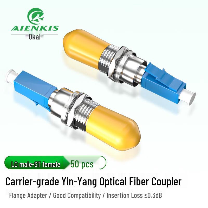 AIENKIS Telecom-Grade Fiber Optic Adapters