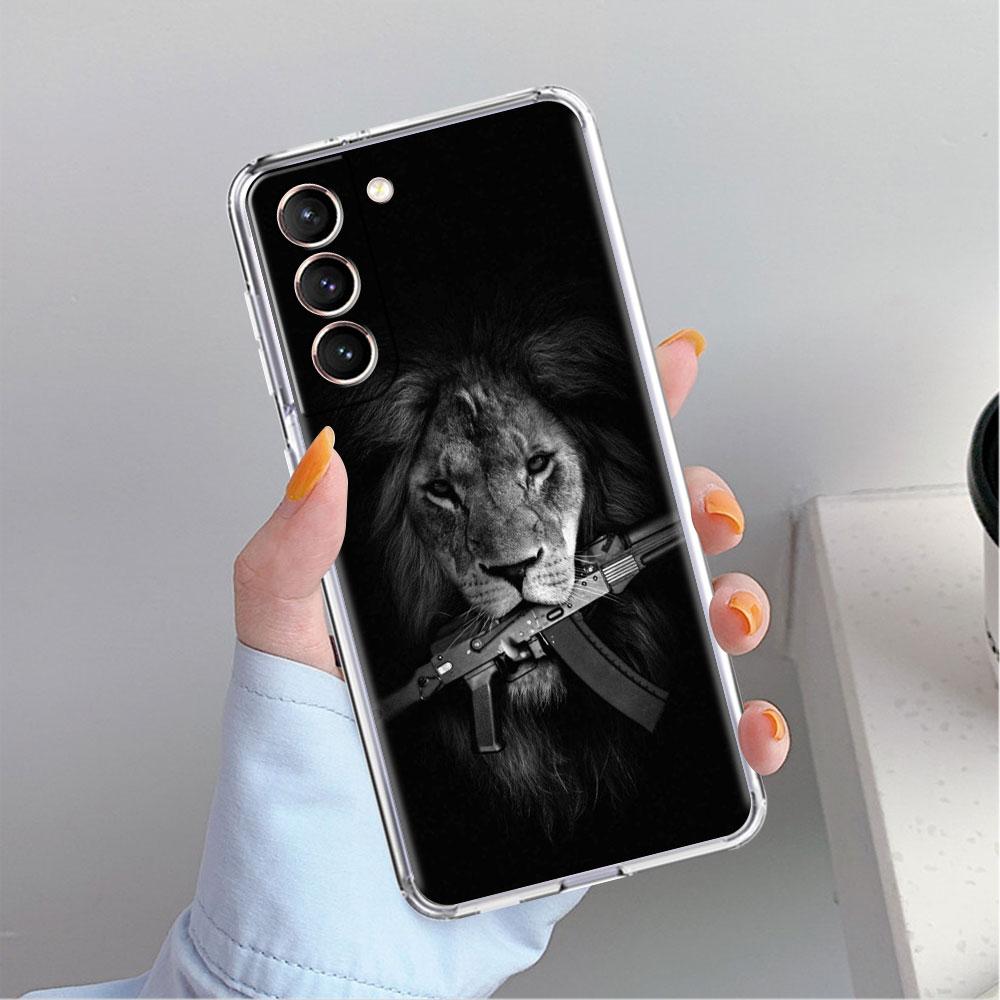 Прозрачный чехол для Samsung Galaxy S22 S20 FE S21 S10 S9 Plus Note 20 Ultra 10 Lite Phone Shell Animal Dachshund Doberman Dog